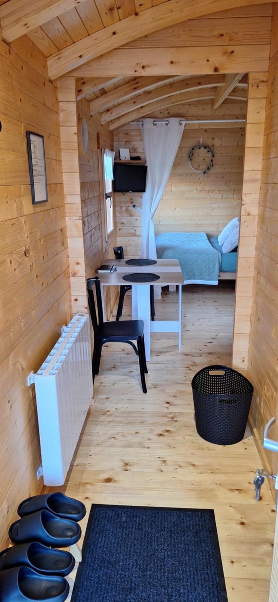 Roulotte La Boheme Est Son Spa En Baie De Somme Arrest Exterior foto